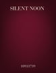 Silent Noon SATB choral sheet music cover